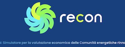 simulatore RECON – Renewable Energy Community ecONomic simulator